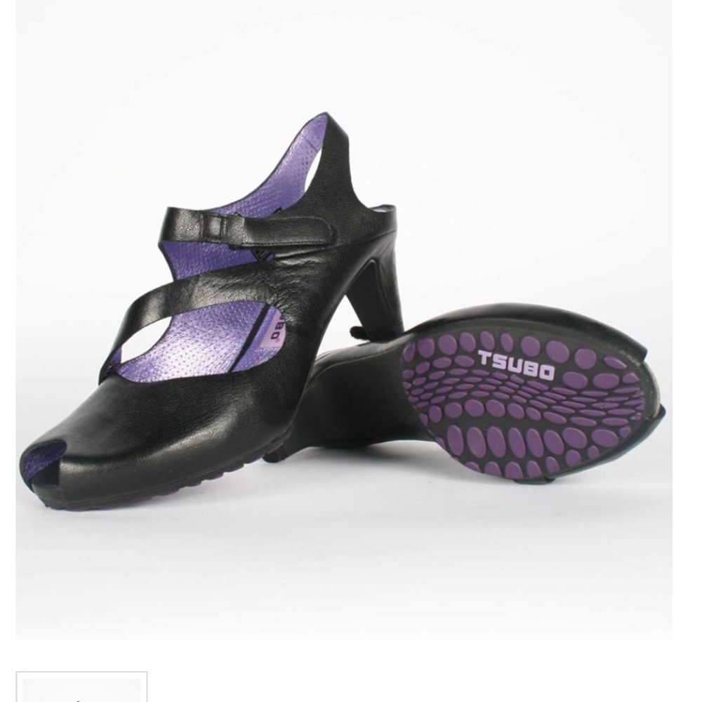 TSUBO - WOMENS BOLEYN SHOES IN BLACK / PANSY $130 Retail